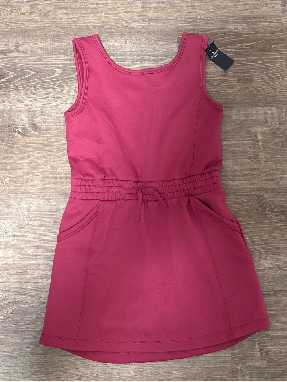 abercrombie kids YBP Hot Pink Sleeveless Waist Dress Girls 15/16 NWT